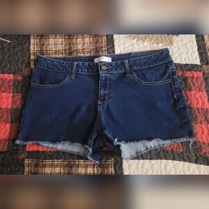 No Boundaries Dark Blue Jean Shorts